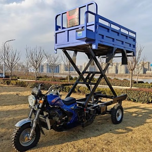 มอเตอร์ไซค์สามล้อแบบใหม่ 250 ซีซี ใช้แก๊สโซลีน พร้อมรถพ่วงข้างแบบเปิดสำหรับบรรทุกสินค้า ขาย - Product Image 4