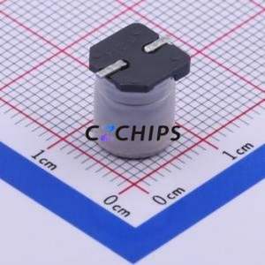 ตัวเก็บประจุอิเล็กโทรไลต์อะลูมิเนียมแบบ SMD รุ่น EEETG1J470UP, ขนาด D8xL10.2 มม., ความจุ 47uF, ค่าความคลาดเคลื่อน 20%, แรงดันไฟฟ้า 63V, กระแสไฟฟ้า 100mA-100kHz - Product Image 2