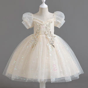 Sequin Girls <strong>Dress</strong> Ruffles Elegant Toddler Kids Birthday Princess <strong>Dress</strong> 2-12 Yrs Tulle <strong>Tutu</strong> Gowns Wedding Party Baby's <strong>Dresses</strong> - Product Image 3
