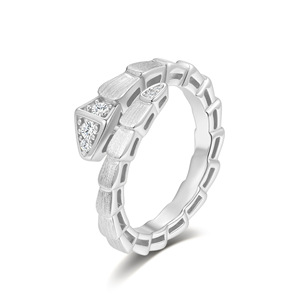 <span class=keywords><strong>Anello</strong></span> in <span class=keywords><strong>Argento</strong></span> Sterling S925 con Moissanite, Placcato Oro 14K, Gioielli da Donna, Pronta Consegna, Logo Personalizzato, Basso MOQ - Product Image 2