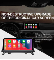 Écran tactile 10,25 pouces 1920*720p, mise à niveau du système Linux, Carplay Android AUTO pour BMW X5 E70 X6 E71