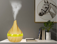 Les humidificateurs bon marché 300ml meilleure vente diffuseur produits grain de bois Difusores Mini humidificateur arôme diffuseur d'huile essentielle