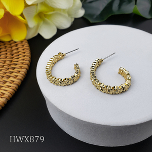 Boucles d'oreilles hawaïennes en <span class=keywords><strong>or</strong></span> 14K, perles et diamants mélangés de fleurs, boucles d'oreilles tortue en <span class=keywords><strong>or</strong></span> - Product Image 5