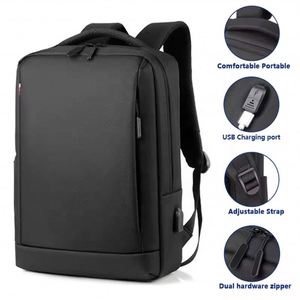 2024 New Custom College Luxury Student Waterproof Business Mens Computer USB School Backbags Back <b>Pack</b> <b>Bag</b> Laptop Backpack - Product Image 3