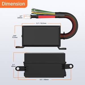 12V 40A 6 cách cầu chì và tiếp sức hộp không thấm nước có dây xe cầu chì hộp tiếp sức với 6x4 pin tiếp sức và 5A 10A 15A 20A 25A 30A Lưỡi Cầu Chì - Product Image 2