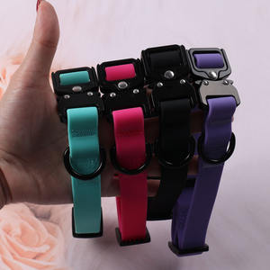 Collar para Perro de PVC Duradero, Impermeable, de Lujo y Multicolor, Personalizado de Fábrica OKEYPETS, con Hebilla Metálica Resistente - Product Image 6