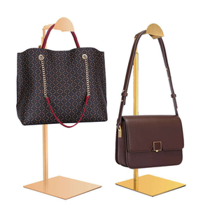 Expositor de Bolsos de Acero Inoxidable OEM, Soporte Resistente para Exhibición de Bolsos en Tiendas Minoristas, Accesorio para Tiendas Mayoristas - Product Image 5