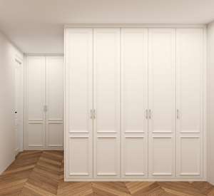 Ensemble de meubles de chambre à coucher moderne 2025, armoire sur mesure, dressing, vestiaire avec commode - Product Image 6