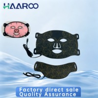 Masque en silicone LED 7 couleurs pour le visage et le cou - Thérapie photonique à 108+54 perles - Outil de soin personnel et de beauté - Appareil de rajeunissement cutané à domicile