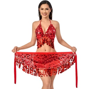 Vestito <span class=keywords><strong>da</strong></span> donna metallizzato Rave lucido Crop Top reggiseno gonna frangia <span class=keywords><strong>Costume</strong></span> <span class=keywords><strong>da</strong></span> bagno festival musicali Halloween Cosplay <span class=keywords><strong>alieno</strong></span> <span class=keywords><strong>Costume</strong></span> - Product Image 4