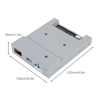 ZYSY Emulador de Unidad de Disquete a USB para Gotek SFR1M44-FU, Lector para Máquina de Bordar Tajima Happy, Pieza de Repuesto