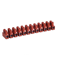 Bornes à vis en cuivre et laiton BELEKS, 12 voies, découpables, connexion à vis, 450V 24A, câblage automobile, passage de fil