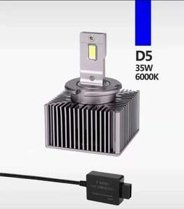 หลอดไฟหน้า LED รุ่น A10 D Series D5 D5S แบบซีนอน เปลี่ยนแทนได้ ใช้งานได้ทันที สำหรับ BMW ซีรีส์ 5 ไฟหน้า LED - Product Image 1