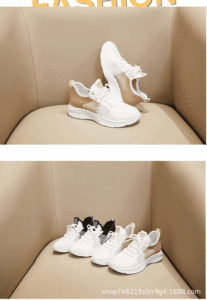 Chaussures décontractées pour femmes adultes, chaussures de sport, chaussures de <span class=keywords><strong>basket</strong></span>-ball, chaussures de course polyvalentes, nouvelle tendance de la mode, chaussures en mesh respirantes, semelle souple, Hottes - Product Image 6