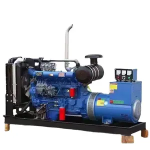 Customized Weichai/weifang 150KW/187.5KVA diesel generator set engine R6105IZLD/R6110ZLD+brushed motors