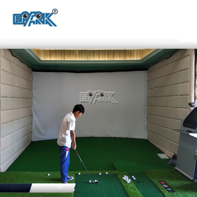 Professional Bravo Virtual Golf Simulator Indoor 3d Golf Simulator