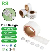 Étiquette RFID NFC personnalisée M1/I CODE/NTAG 15-45mm 13.56Mhz, étiquette autocollante NFC étanche, étiquette RFID