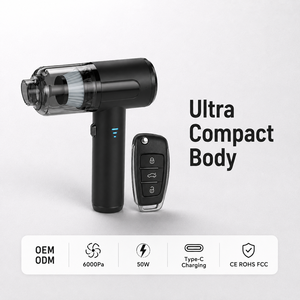Portable 6000Pa Cordless Handheld Vacuum Cleaner 50W Rechargeable <b>Car</b> Vacuum Air Duster <b>Blower</b> for <b>Car</b> & Camping Type-C OEM ODM - Product Image 5