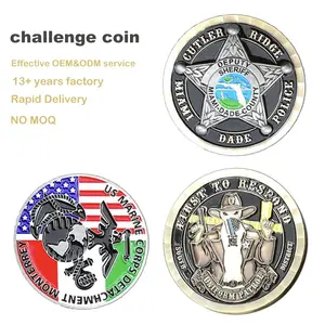 3D Challenge Coins Manufacturers Wholesale Customized Bronze Coins Free Designs Metal challenge coin for Promotions