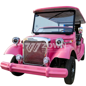 High Quality Electric Vintage Classic Car 6 Seats Retro Sightseeing Car CE Certified 72V Battery for Tourist & Commercial Use - Product Image 4