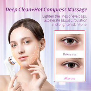 Massaggiatore <span class=keywords><strong>Viso</strong></span> Professionale SPA, Pulizia Profonda, Assorbimento Essenze Nutrienti, Vibrazione, Rassodante, Lifting, Massaggiatore di Bellezza per Salone - Product Image 3