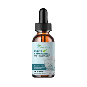 High Quality Liquid Chlorophyll Drops Drinking with Total Carbohydrate Boosts Energyn Immune Help Manage Cravings Drops - Product Image 1