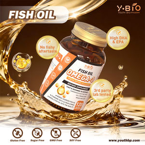 Pronto para Envio Atacado e Varejo Óleo de Peixe <span class=keywords><strong>Omega</strong></span> <span class=keywords><strong>3</strong></span> de Alta Potência com Revestimento Entérico Softgel EPA DHA 1000mg 120 Softgels OEM Disponível - Product Image 2