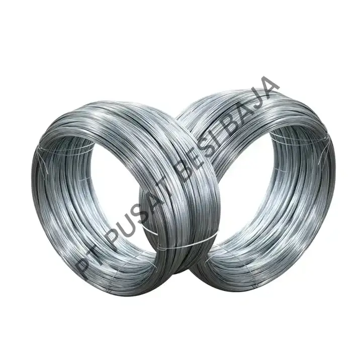 Hot Selling 0.7 1.2mm Galvanized Steel Wire High Tensile Galvanized Spring Galvanized Iron Metal Wire From Indonesia