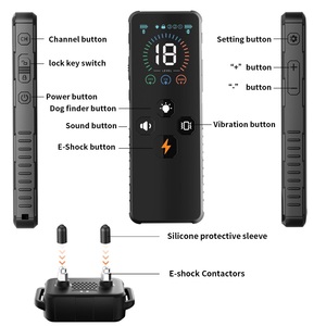 IPetDog 2 Dog Training Écran couleur IPX6 <span class=keywords><strong>Spray</strong></span> étanche sans choc Vibration <span class=keywords><strong>Collier</strong></span> de dressage pour chien avec portée à distance de 1000 pieds - Product Image 5