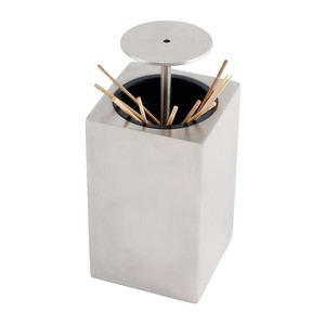 Porte-cure-dents en acier inoxydable antirouille Durable Portable cure-dents peut voyager hôtel cure-dents boîte - Product Image 4