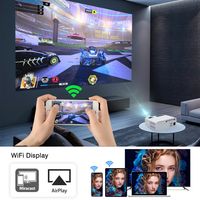 Projecteur Everycom HQ9W 1080P 4K supportant le projecteur vidéo LCD LED 8000 Lumens avec système Android pour l'extérieur