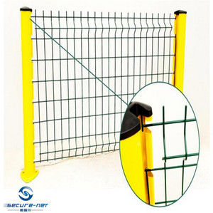 Điện hàn cong dây lưới Bảng điều khiển hàng rào dễ dàng lắp ráp dây thép nhúng nóng mạ kẽm công viên ranh giới tường mục đích trang trí - Product Image 3