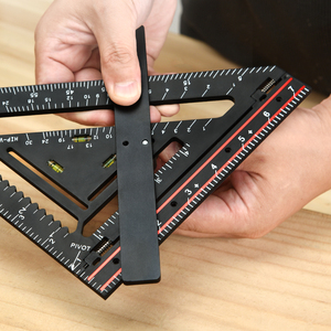 Промышленный набор угольников Sowell для самостоятельной сборки (DIY), OEM/ODM, регулируемый, из АБС-пластика, 7 дюймов, для точных работ на плоских поверхностях, 90/180 градусов - Product Image 6