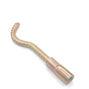 Œillets de levage/anneaux de levage pivotants en acier galvanisé à queue ondulée, compatibles avec filetage métrique RD, pour préfabriqués - Product Image 3
