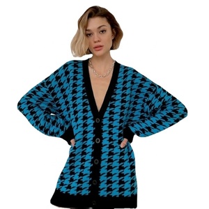 Maglioni di lana taglie forti Design per <span class=keywords><strong>Cardigan</strong></span> da donna maglione lavorato a maglia spessa <span class=keywords><strong>Cardigan</strong></span> autunno Oversize da donna e maglieria - Product Image 6