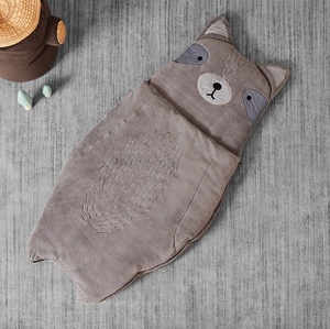 Offre Spéciale Asweets Intérieur Extérieur Doux <span class=keywords><strong>En</strong></span> Peluche <span class=keywords><strong>Animal</strong></span> <span class=keywords><strong>Forme</strong></span> Chaud Gris Raton Laveur <span class=keywords><strong>Sac</strong></span> <span class=keywords><strong>De</strong></span> <span class=keywords><strong>Couchage</strong></span> pour Enfants - Product Image 2