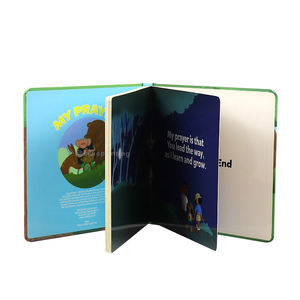 Libros Personalizados Ecológicos para Niños, Libro Educativo de Tapa Dura para Bebés, Impresión de Libros de Cartón Personalizados - Product Image 2