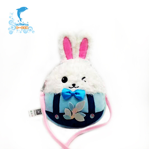 Personalizado suave de dibujos animados de peluche de <span class=keywords><strong>conejo</strong></span> bolsa de la escuela - Product Image 5