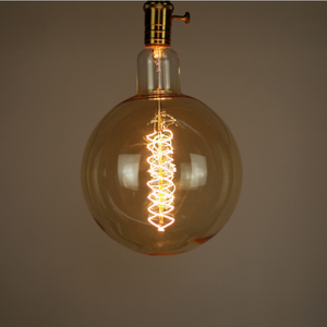 Ampoule LED à filament souple extra grande ronde 4W/8W 2700K Verre <span class=keywords><strong>Culot</strong></span> E26/<span class=keywords><strong>E27</strong></span> AC 220V CRI 80 Angle de faisceau 360° - Product Image 6