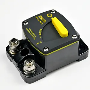 Hoge Kwaliteit Auto Audio Marine Boot Dc Motor Operator Zekering Houder Auto Stereo Audio Inline Stroomonderbreker