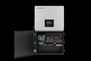 Invertisseur solaire hybride LU XPo Wer 12kW triphasé sur réseau AC vers string avec contrôleur MPPT IP65 et double sortie 1837 - Product Image 2