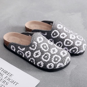 New Styles Nice Embroidery <strong>Felt</strong> <strong>Clogs</strong> for Women Ladies Teens with Comfort Cushion Insole - Product Image 1