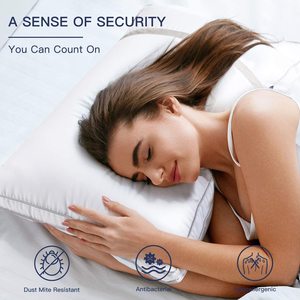 Gối Ngủ Khách Sạn Bằng Polyester Chống Dị Ứng Chống Mạt Chống Bụi Thay Thế Chất Lượng Cao - Product Image 4