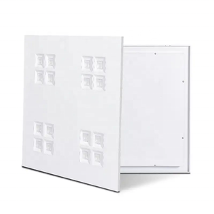 Precio de fábrica Luz plana <span class=keywords><strong>LED</strong></span> moderna <span class=keywords><strong>Panel</strong></span> de rejilla retroiluminado ultrafino Cuadrado <span class=keywords><strong>595x595mm</strong></span> Aluminio 40W - Product Image 3
