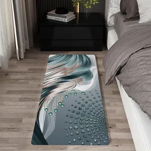 Anti Slip Waterproof Kitchen Mat Customized Comfortable Anti Fatigue PVC Floor Mat Memory Foam Kitchen Mat