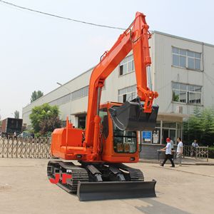 Attrezzature per l'edilizia PC90 Mini escavatore gommato di importazione da 9 tonnellate di alta qualità - Product Image 5