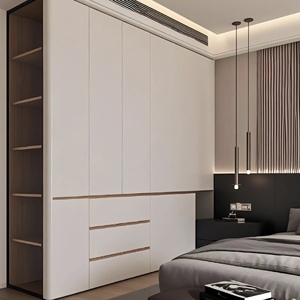 Armadio Moderno Regolabile in Legno Massello con Design Ecologico per Camera da Letto e Villa - Mobili per Camera da Letto - Product Image 2