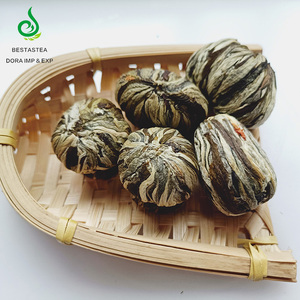 NGHỆ THUẬT trà hoa trà nở trà bóng tốt nhất handmade Lychee hương vị Osmanthus Lily nấm hình dạng nở - Product Image 2