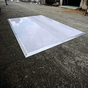 Panneau de sol de danse minimaliste en alliage d'aluminium pour décorations de mariage - Product Image 1