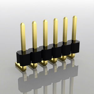 Connecteur de broches mâle PZ254-1-20-W-8.5, à angle <span class=keywords><strong>droit</strong></span> 90 degrés, à une rangée, pas de 2,54 mm - Product Image 2